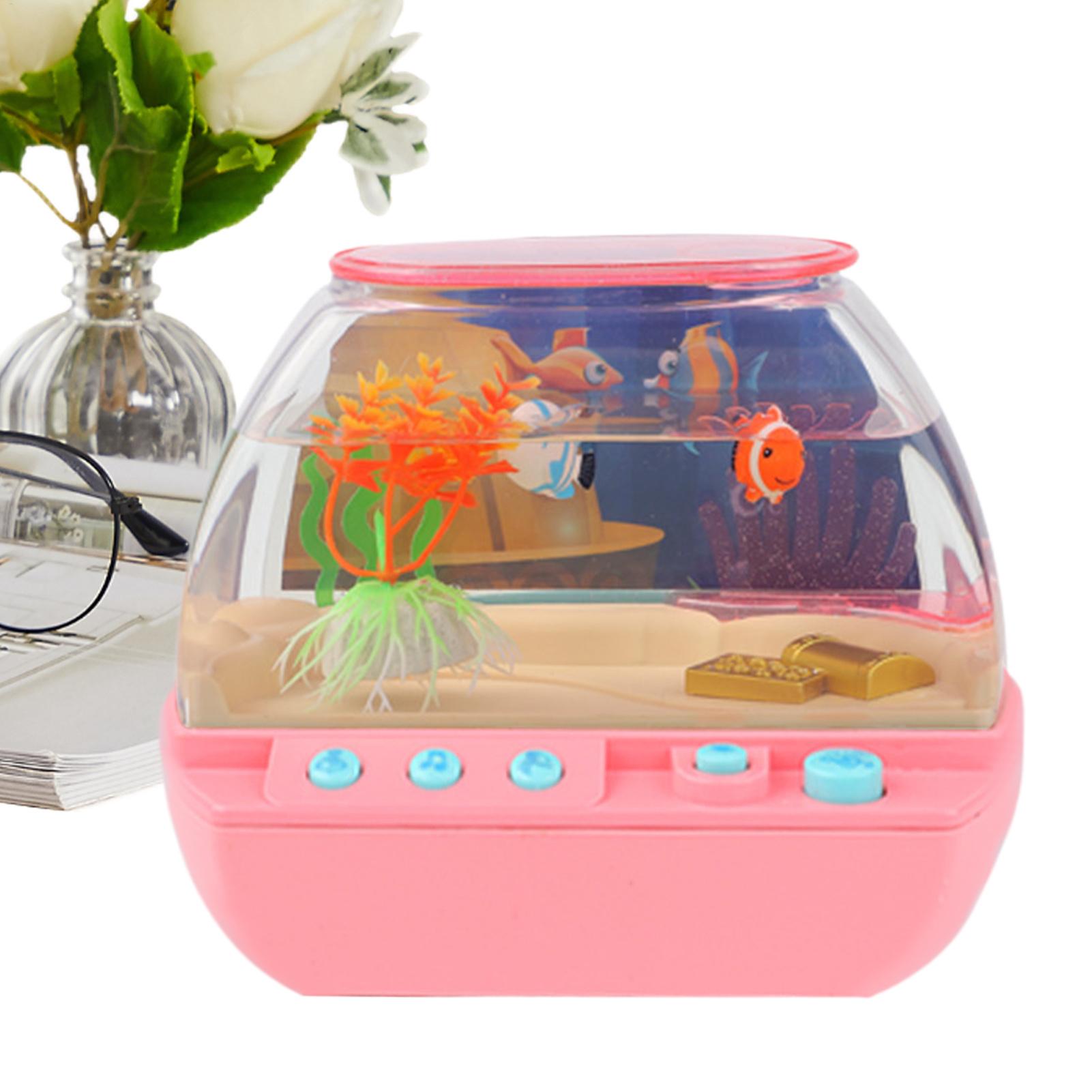 Lighting Decoration - Toy Fish Tank Home Decoration With