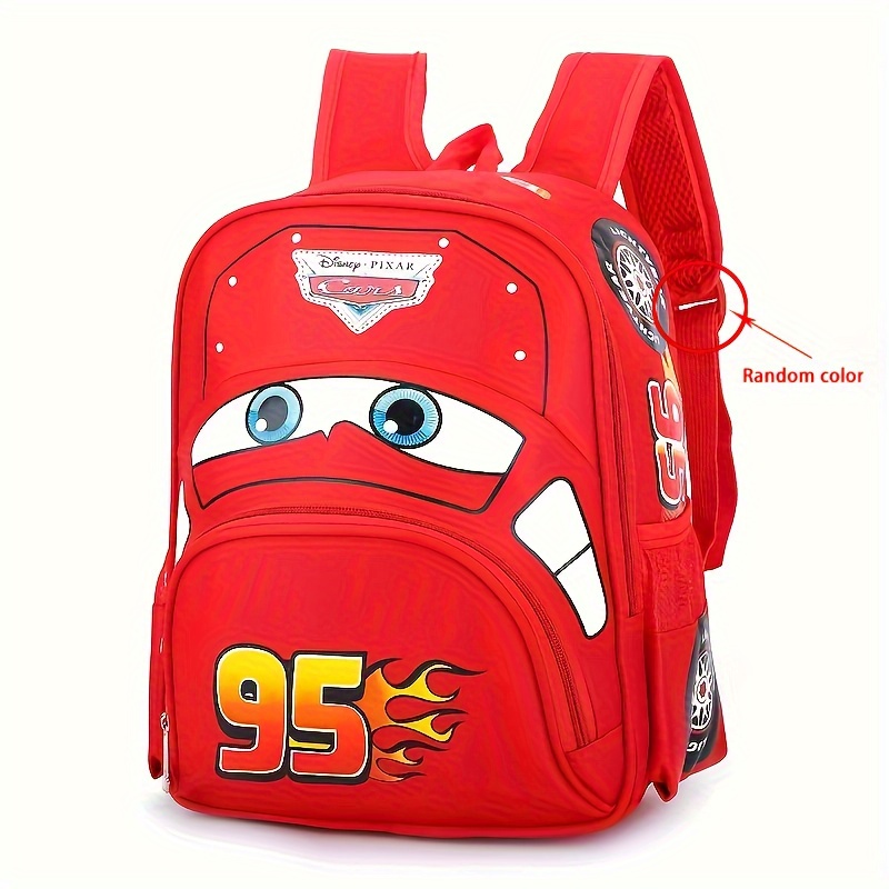 Lighting Mcqueen Decor - Disney Cars Lightning McQueen Backpack for