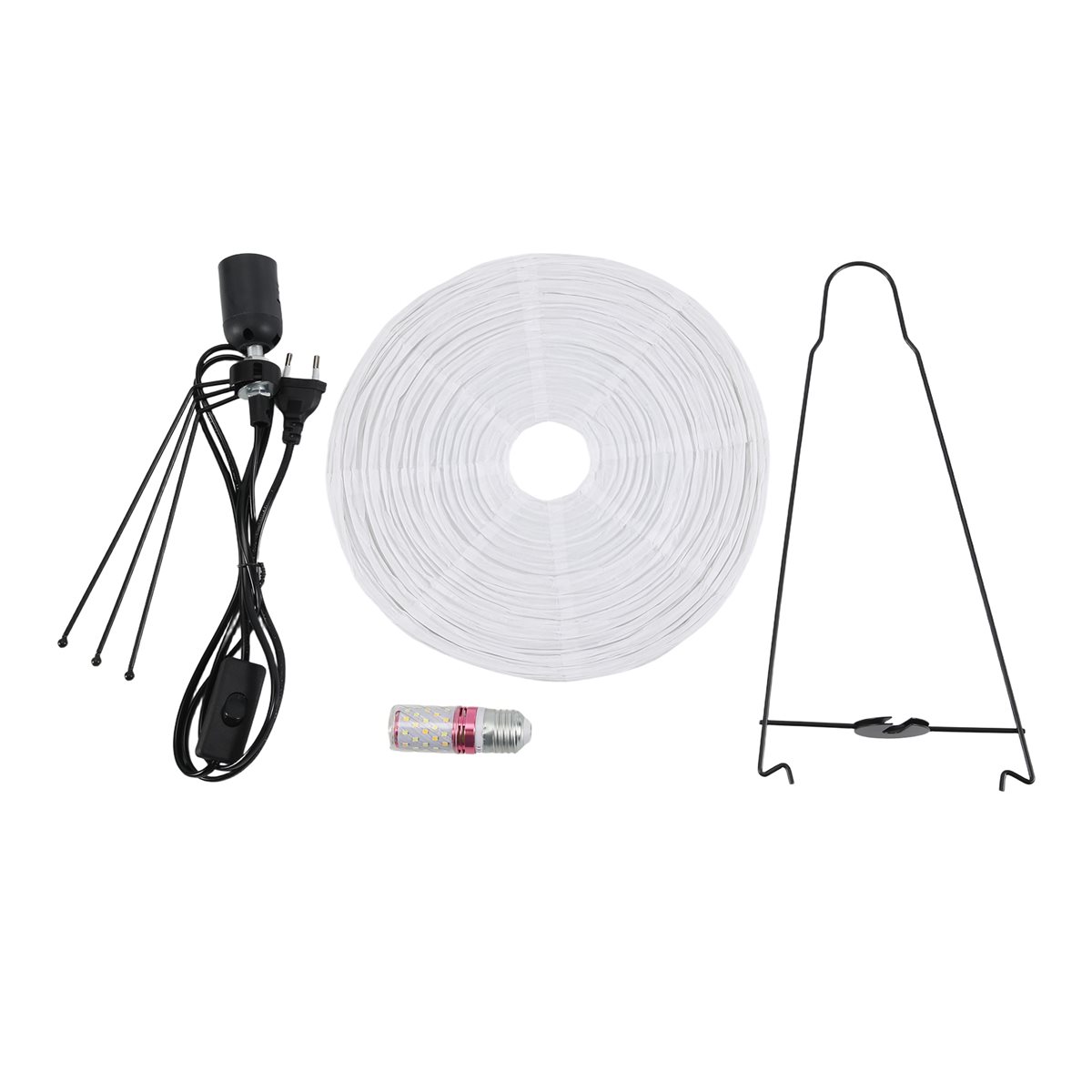 Floor Lamp Tripod - ABCD Japanese Rice Paper Lantern LED