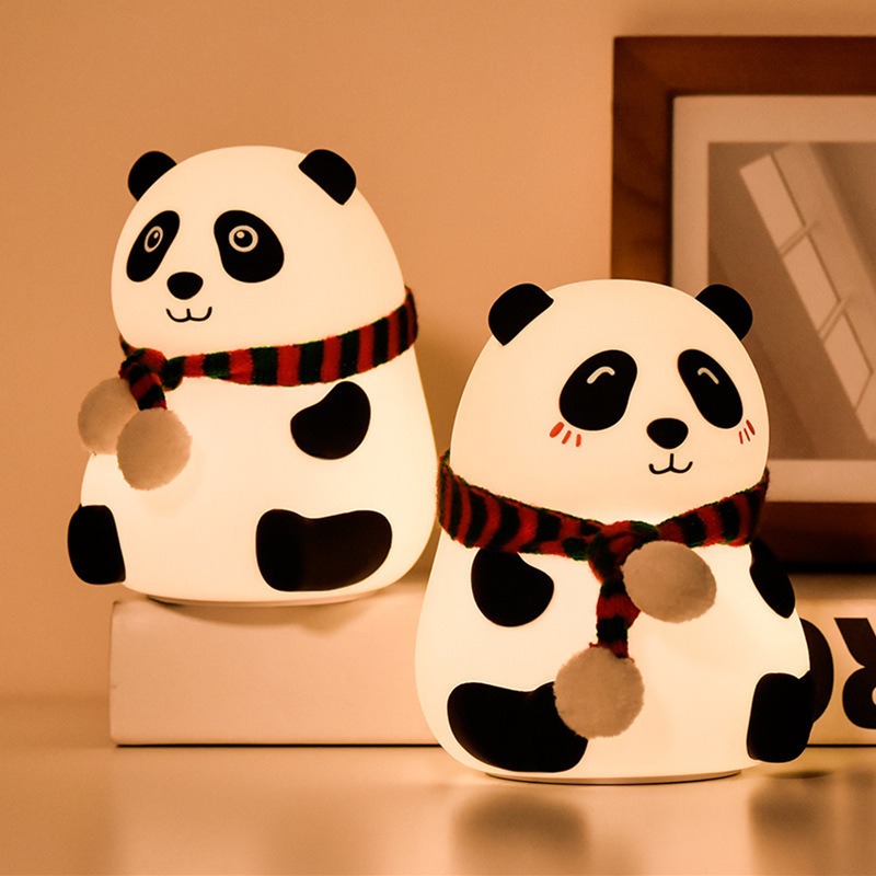 Cute Cartoon Pandas with Big E - Bedroom Lighting Decor Ideas 评论和价格