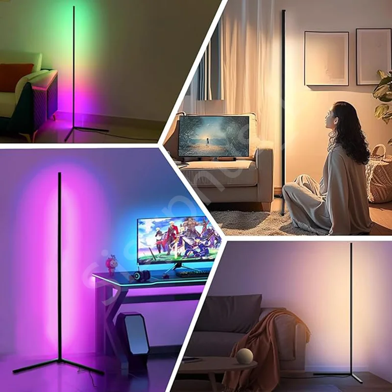 122cm Smart Corner Floor Lamp  - Floor Lamp Tripod 评论和价格