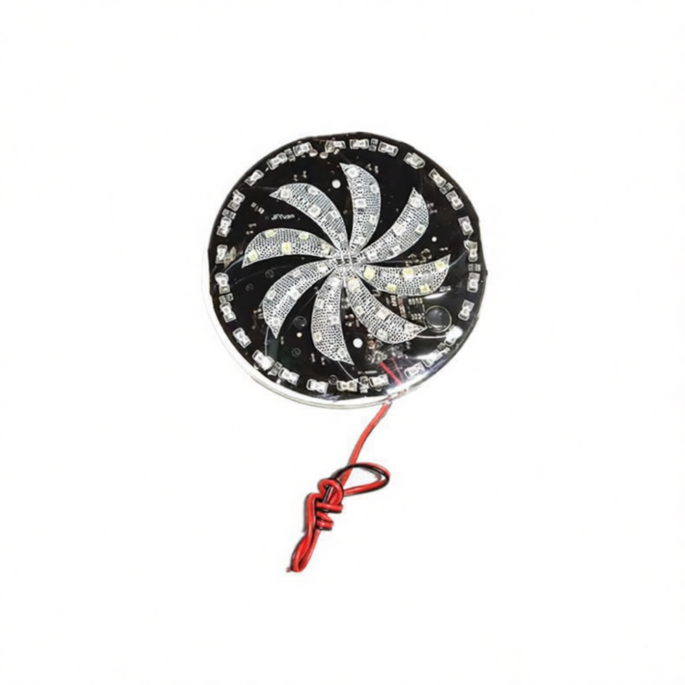 12V Colorful Windmill LED Car  - Decor Kart Lighting 评论和价格