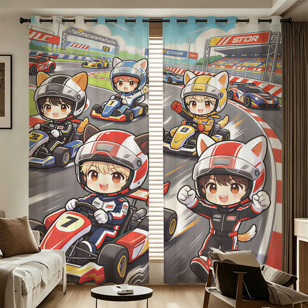 Kart Racing Cartoon Digital Pr - Decor Kart Lighting 评论和价格