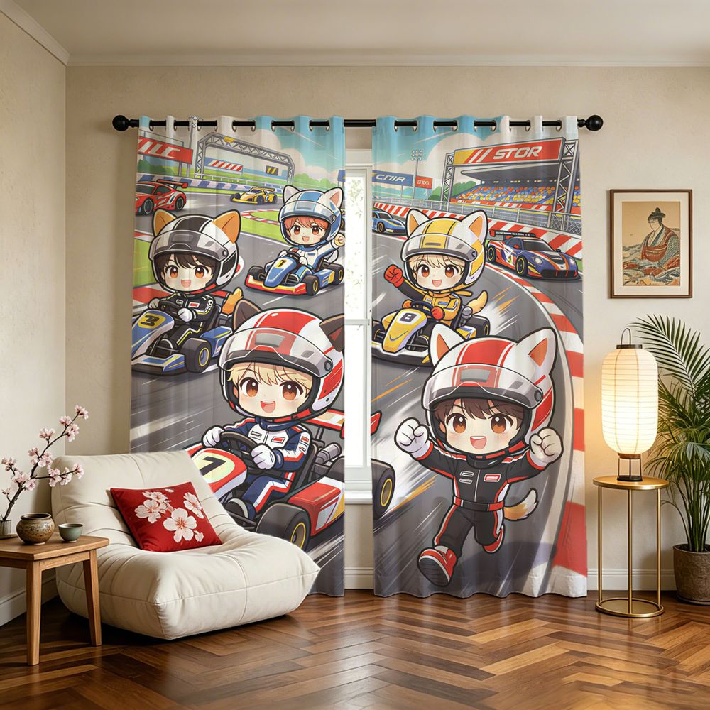 Kart Racing Cartoon Digital Pr - Decor Kart Lighting 评论和价格