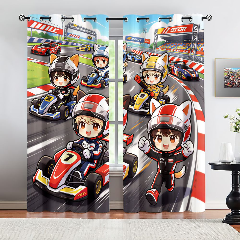 Kart Racing Cartoon Digital Pr - Decor Kart Lighting 评论和价格