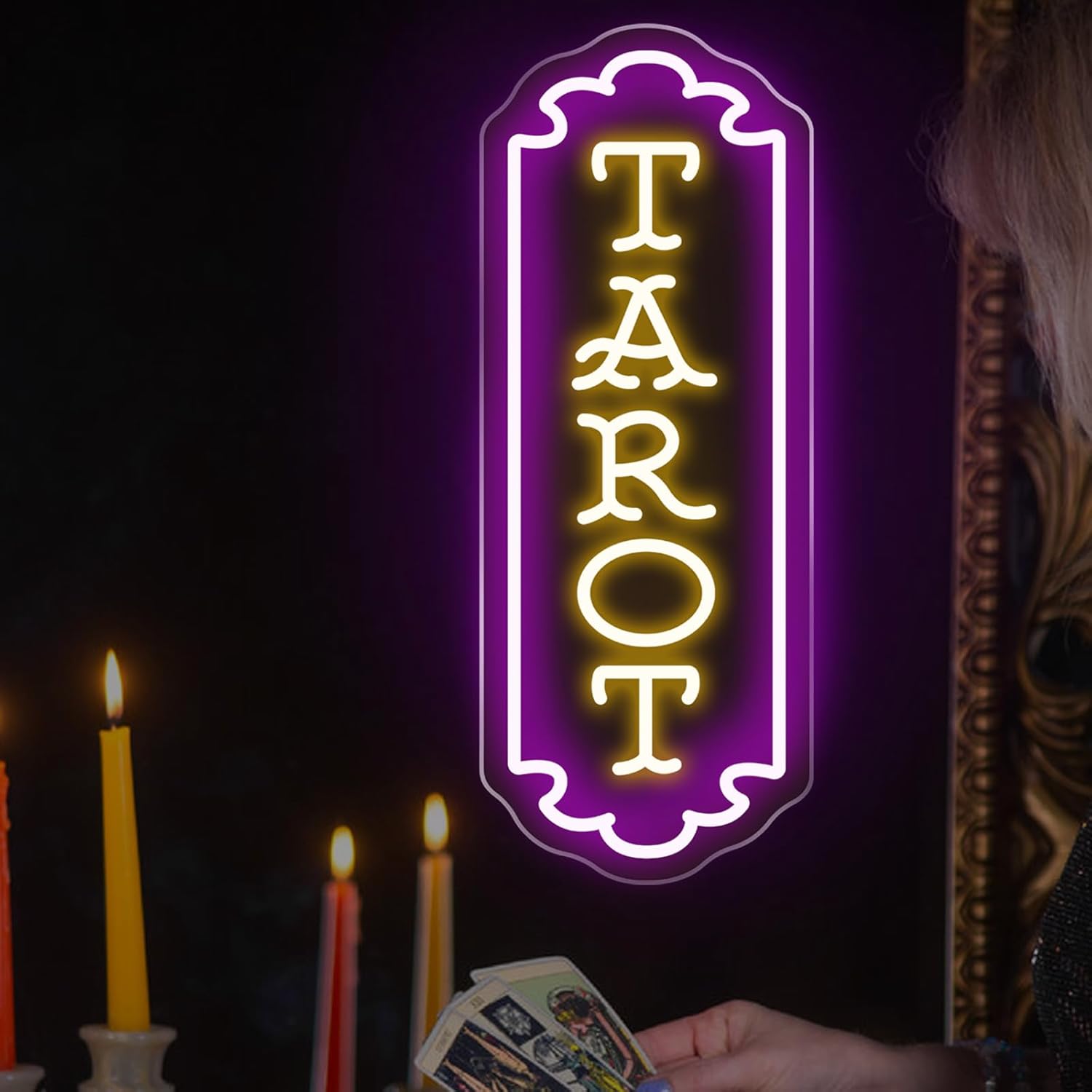 Tarot Neon Sign USB Powered My - Lighting Decor In Room 评论和价格