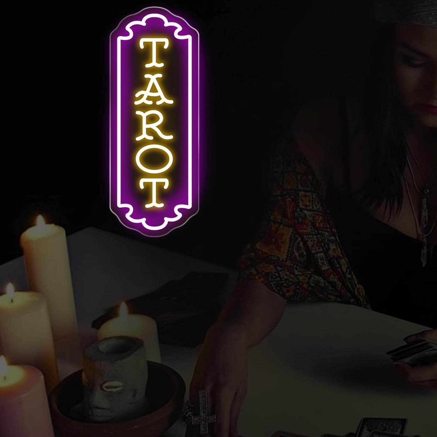 Tarot Neon Sign USB Powered My - Lighting Decor In Room 评论和价格