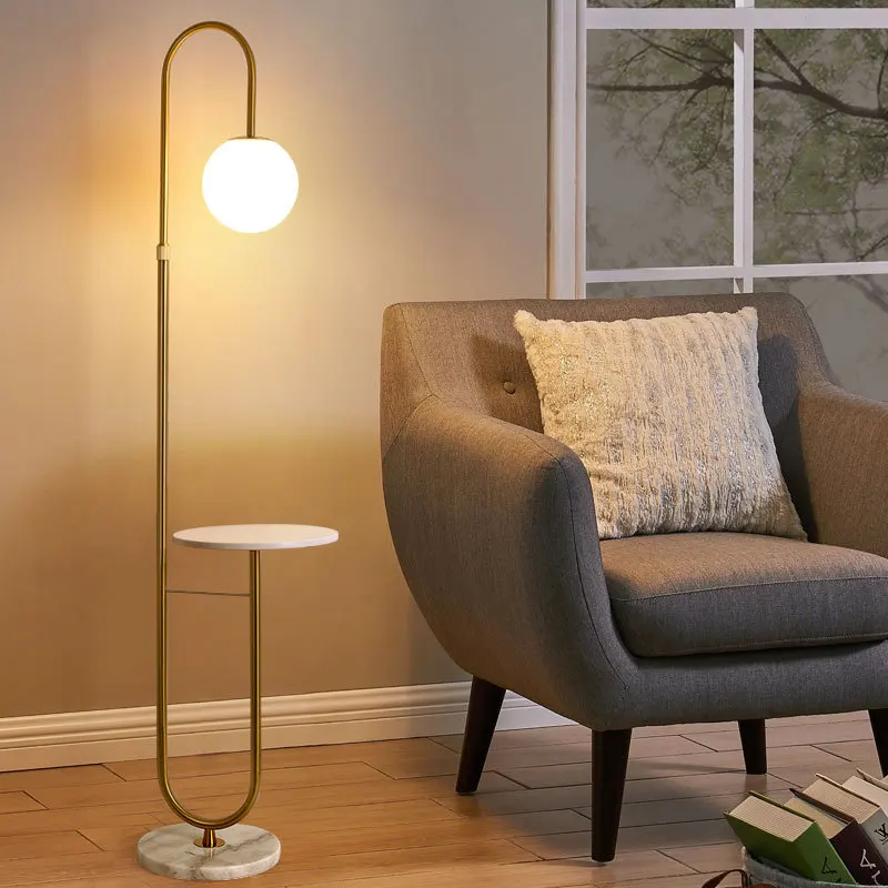 Modern LED Floor Lamp Gold Bla - Floor Lamp Tripod 评论和价格