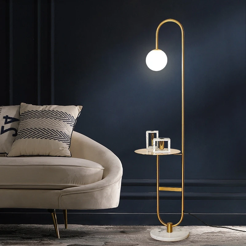 Modern LED Floor Lamp Gold Bla - Floor Lamp Tripod 评论和价格