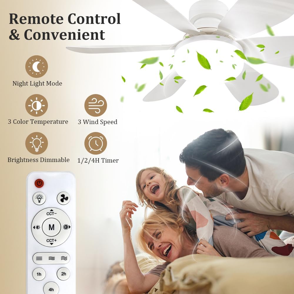 Socket Fan Light with Remote,  - Led Lighting Decor 评论和价格