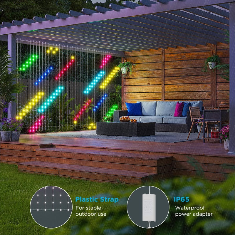 400 RGBIC LED Smart Curtain Fa - Fairy Light Curtain 评论和价格