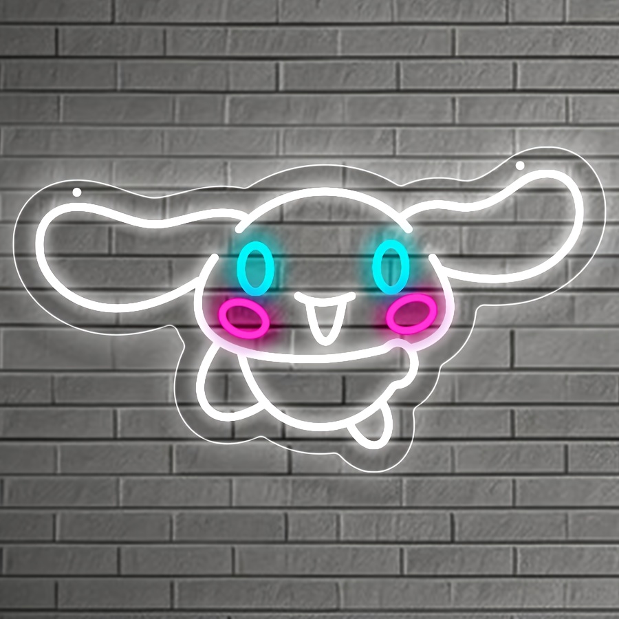 Cute Rabbit Neon Light Sign US - Bedroom Lighting Decor Ideas 评论和价格