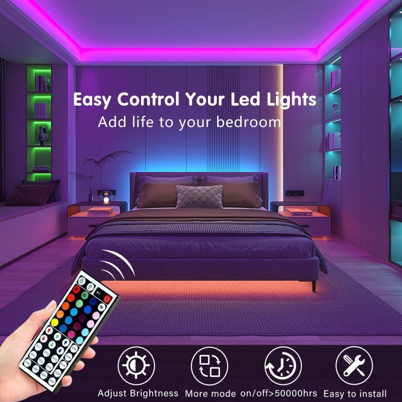 DC 5V USB LED Strip Lights APP - Lighting Decor In Room 评论和价格