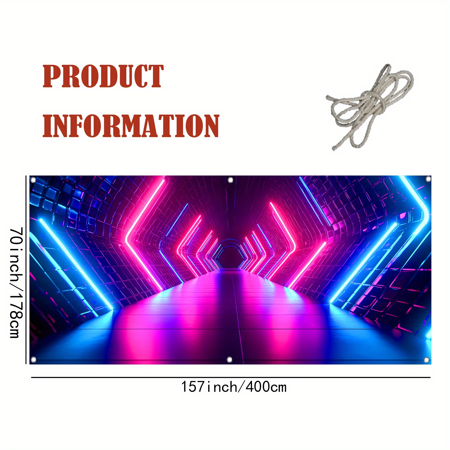 1 PC Creative Future Time Tunn - Outdoor Lighting Wedding Decor 评论和价格