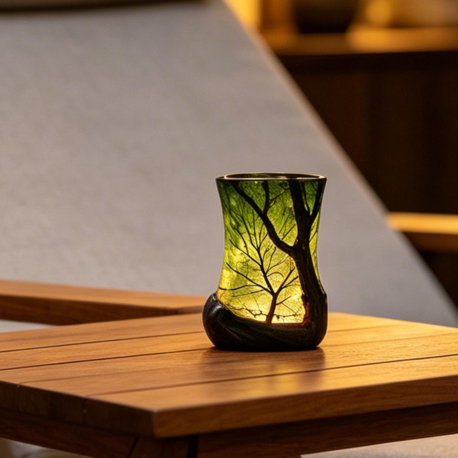 Bedside Table Lamp Forest Nigh - Lighting Decor In Room 评论和价格