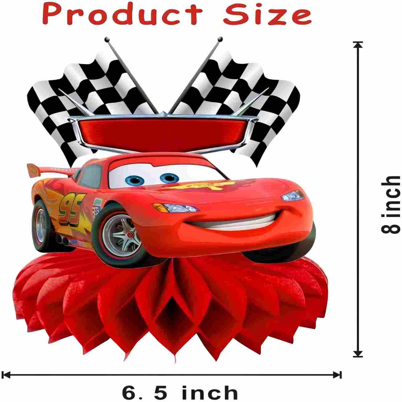 Cars Lightning Honeycomb Cente - Lighting Mcqueen Decor 评论和价格