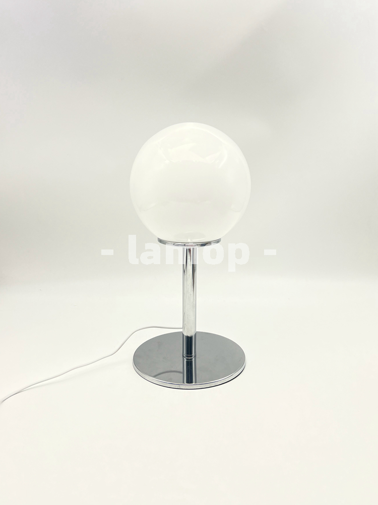 Milky White Solid Globe Chrome - Led Lighting Decor 评论和价格