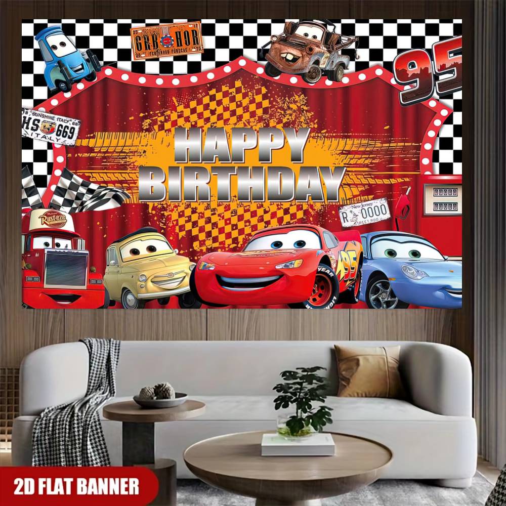 Movie Cars Party Decorations B - Lighting Mcqueen Decor 评论和价格