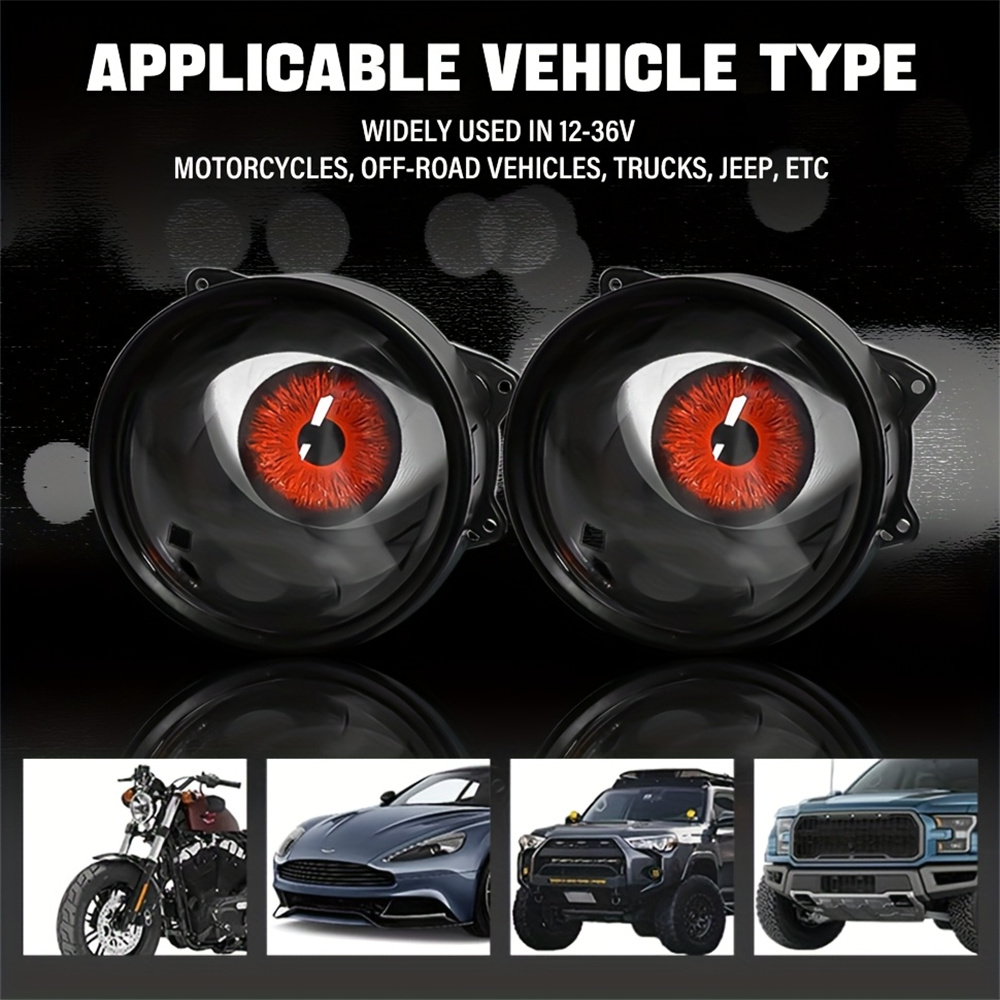  6-Mode Led Dynamic Devil Eye - Lighting Decoration 评论和价格