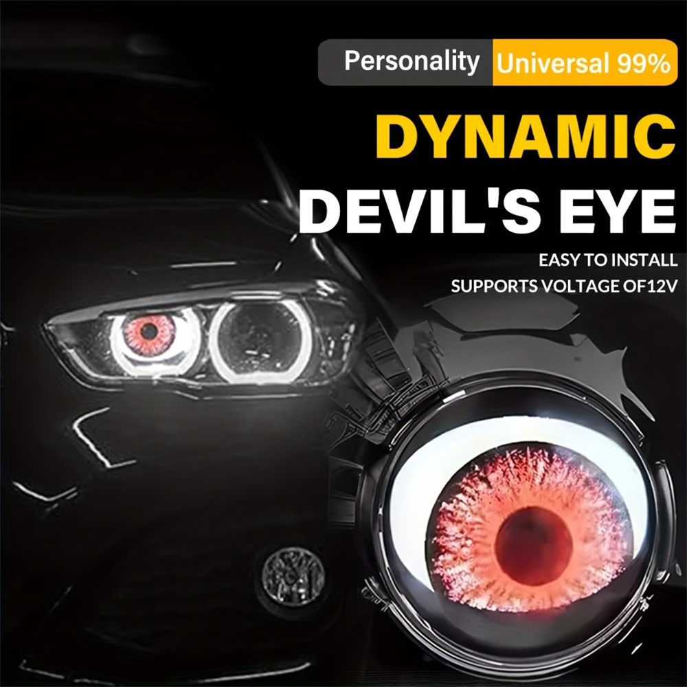  6-Mode Led Dynamic Devil Eye - Lighting Decoration 评论和价格