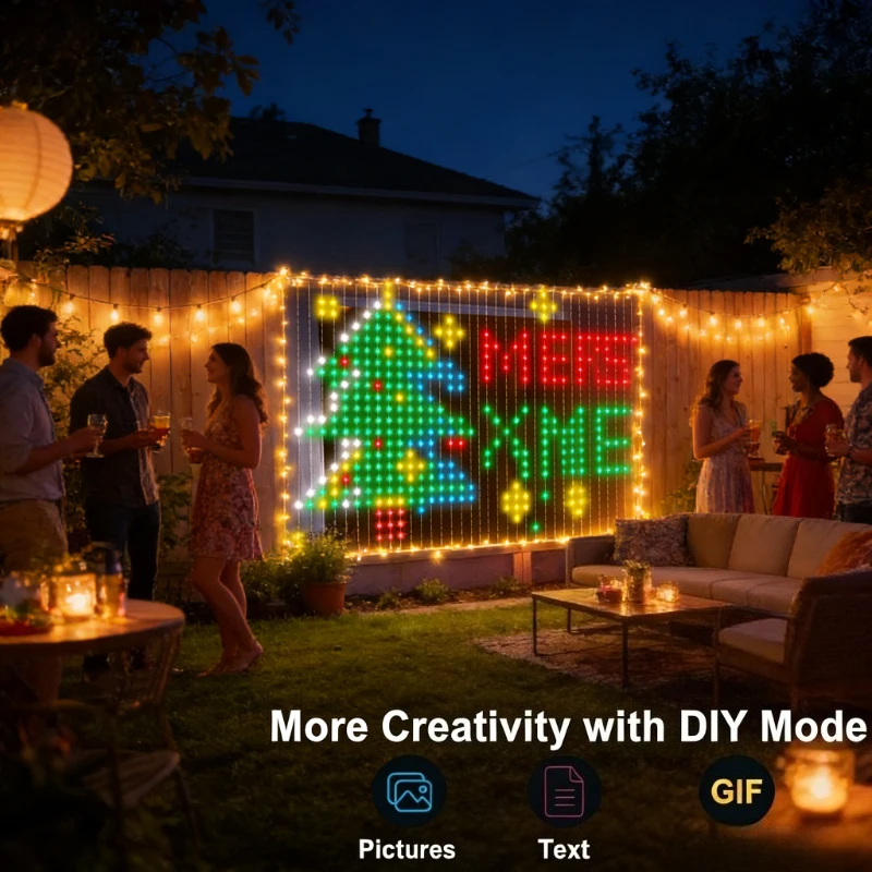 Smart 400LED Curtain Lights, M - Fairy Light Curtain 评论和价格