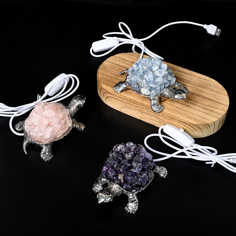 Versatile Natural Crystal Turt - Bedroom Lighting Decor Ideas 评论和价格