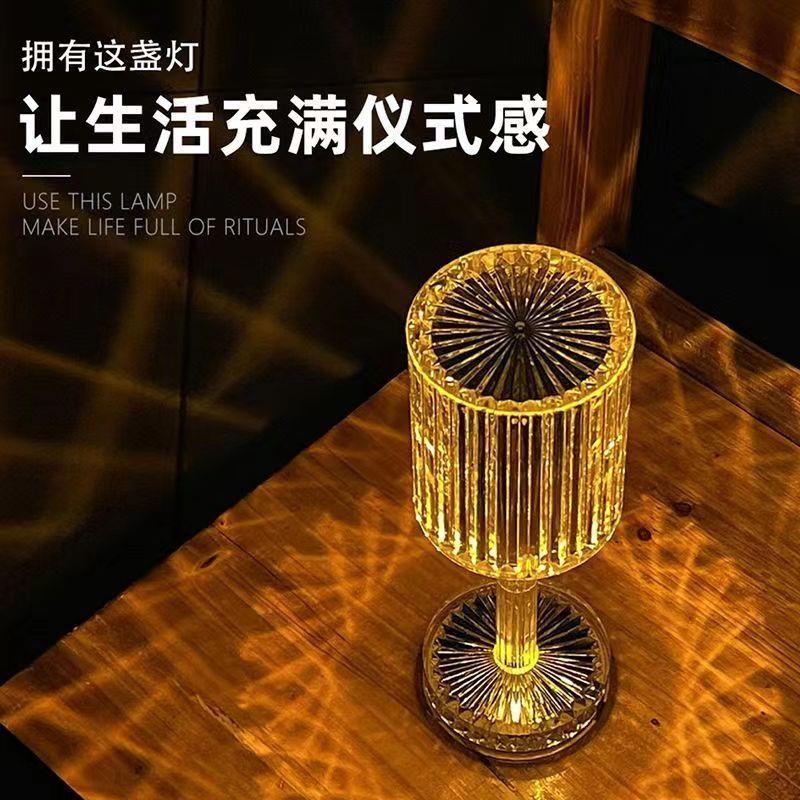 Modern Luxury Crystal Table La - Bedroom Lighting Decor Ideas 评论和价格