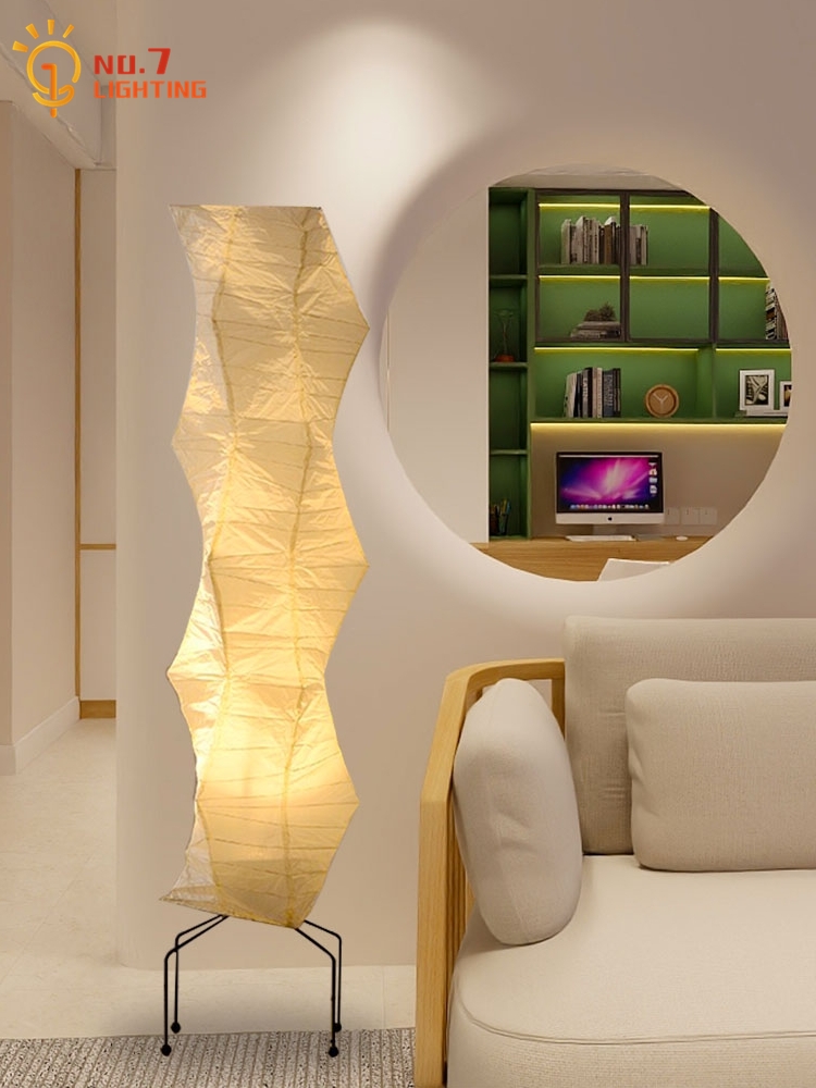 Wabi-sabi Akari Noguchi Yong R - Floor Lamp Tripod 评论和价格