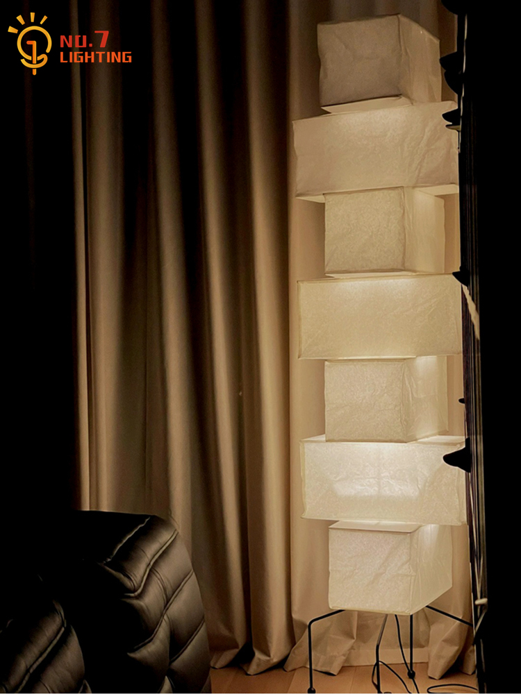 Wabi-sabi Akari Noguchi Yong R - Floor Lamp Tripod 评论和价格