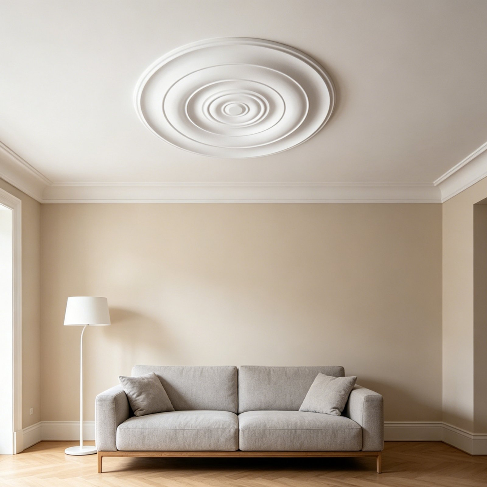 Round Ceiling Medallion Europe - Lighting Decoration 评论和价格