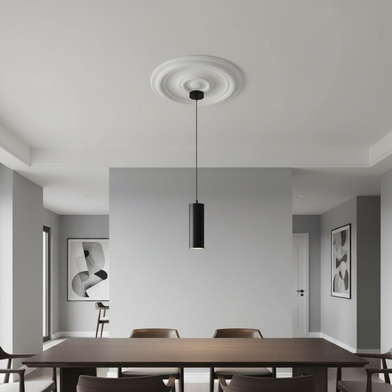 Round Ceiling Medallion Europe - Lighting Decoration 评论和价格