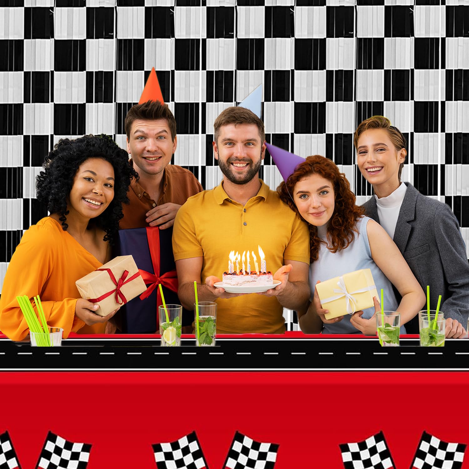 Racing Car Birthday Party Deco - Lighting Mcqueen Decor 评论和价格