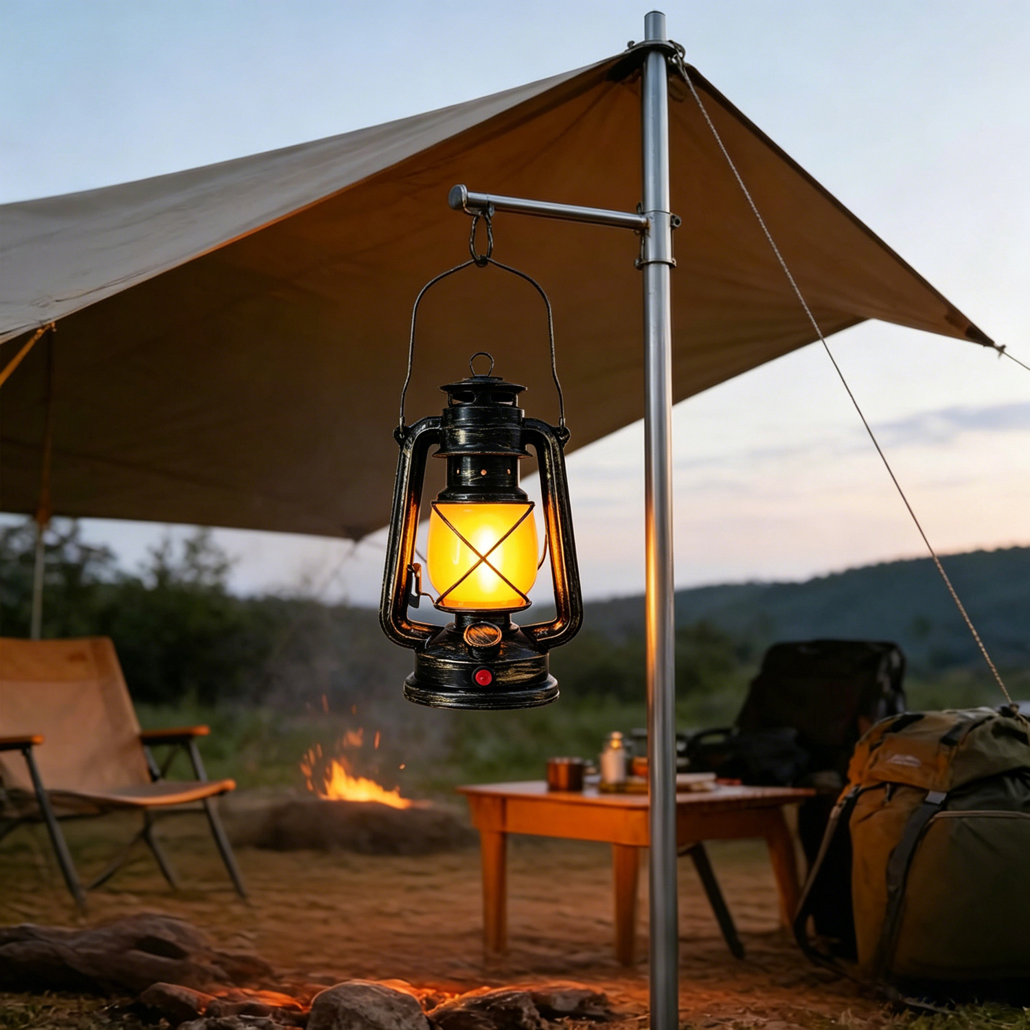 Retro Portable LED Horse Lante - Decor Lighting Cy 评论和价格