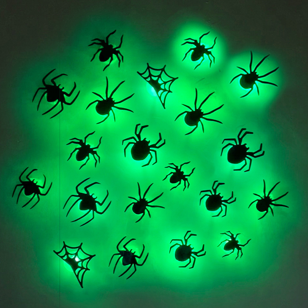 Halloween LED Bats Spider Deco - Outdoor Lighting Wedding Decor 评论和价格