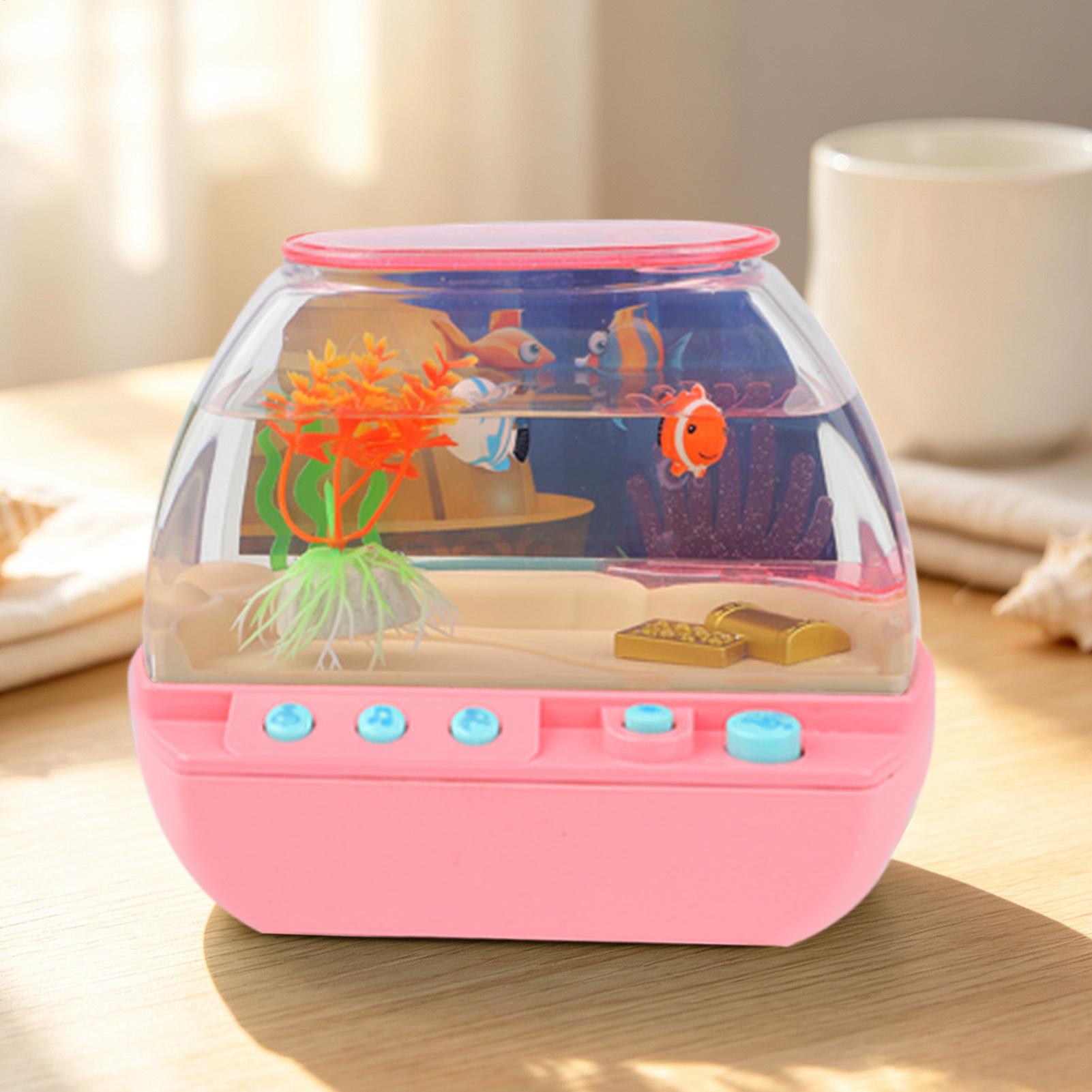 Toy Fish Tank Home Decoration  - Lighting Decoration 评论和价格