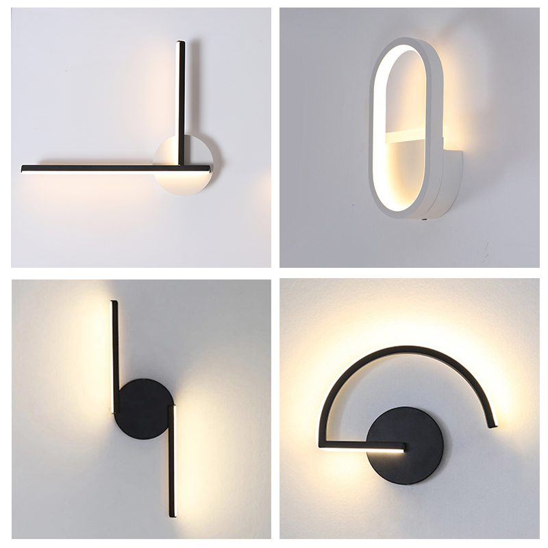 Modern Nordic LED Wall Lamp, M - Lighting Decoration 评论和价格