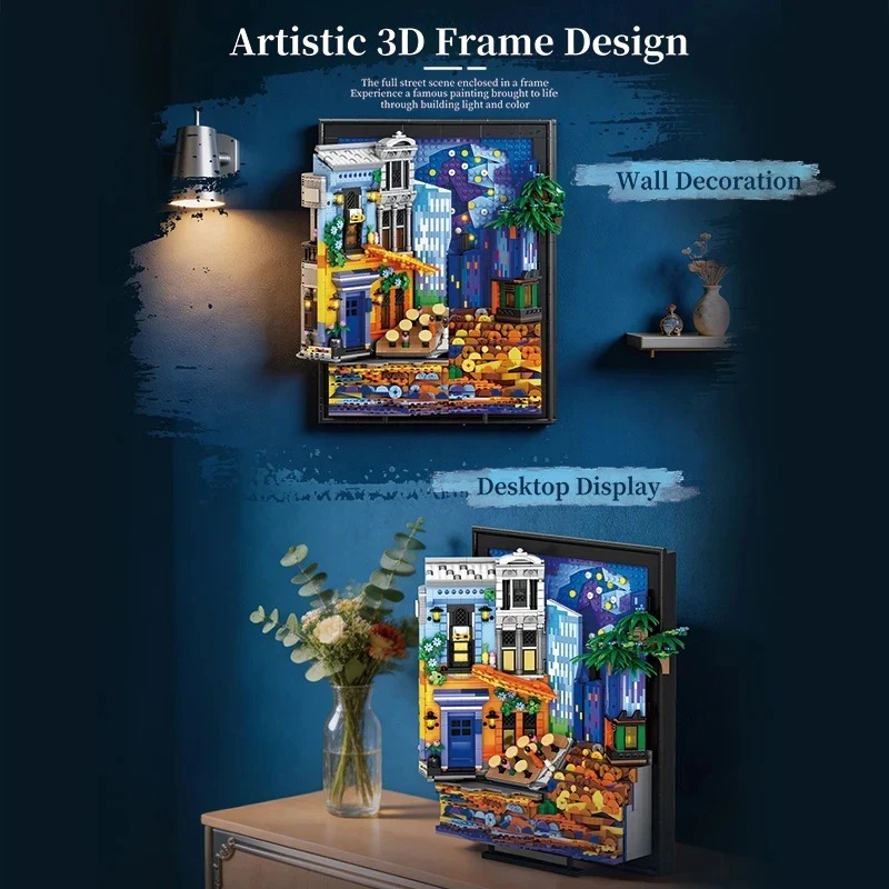 Night Sky Cafe Picture Frame 2 - Lighting Home Decor Ideas 评论和价格