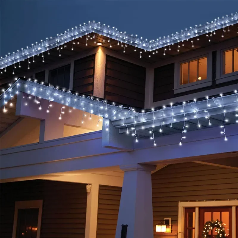Christmas Lights Outdoor Decor - Fairy Light Curtain 评论和价格