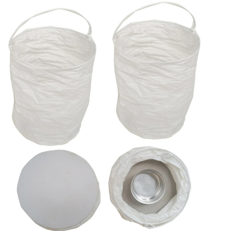 4pcs DIY White Straight Paper  - Outdoor Lighting Wedding Decor 评论和价格