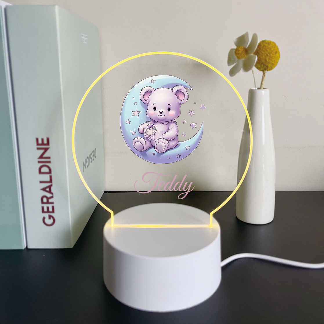 1pc Personalize Custom Moon be - Room Decor Lighting Lamp 评论和价格