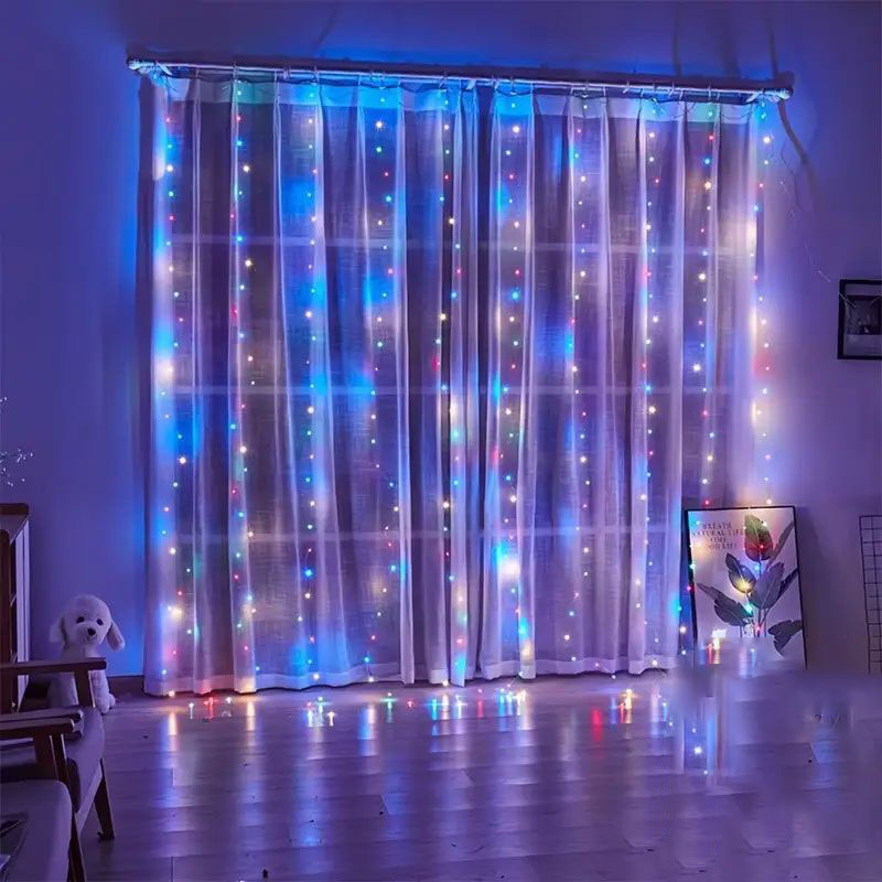 USB LED Curtain Lights Wedding - Fairy Light Curtain 评论和价格