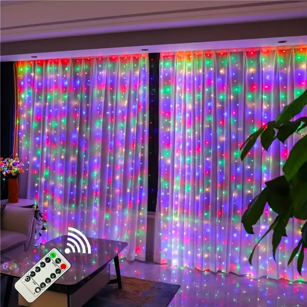 LED Curtain String Lights Garl - Fairy Light Curtain 评论和价格