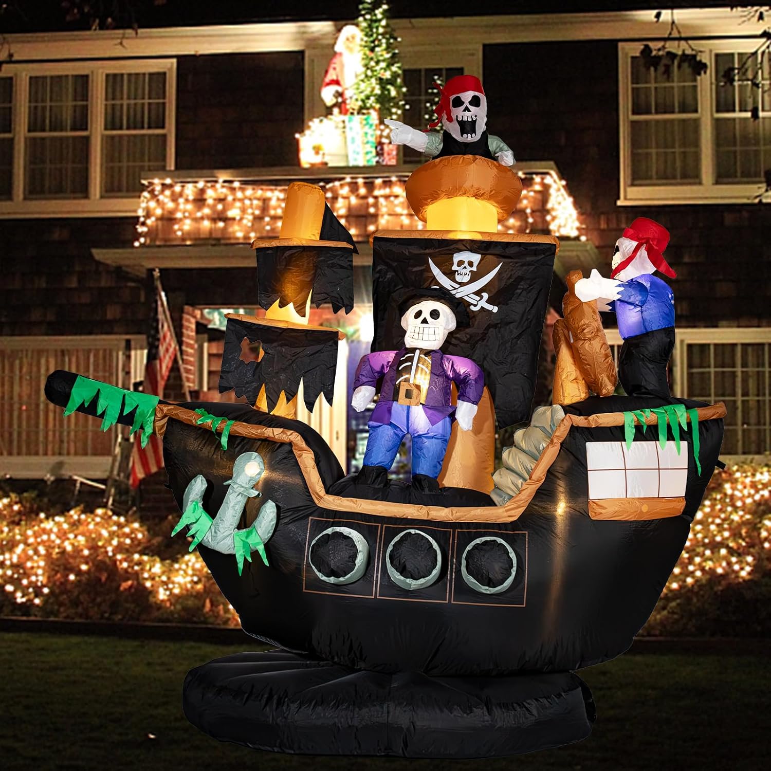 Outdoor Halloween Inflatable P - String Light Outdoor 评论和价格