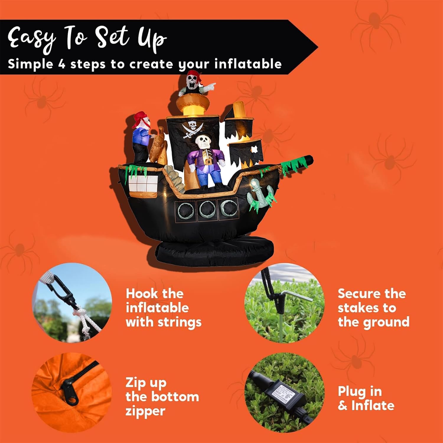 Outdoor Halloween Inflatable P - String Light Outdoor 评论和价格