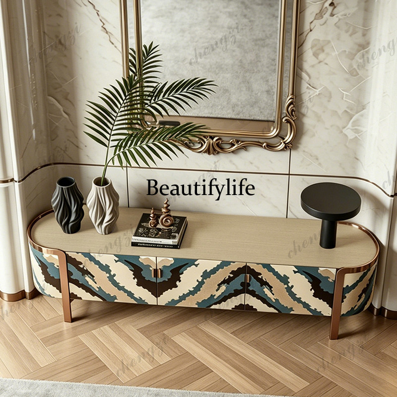 Italian light luxury TV cabine - Lighting Decoration 评论和价格