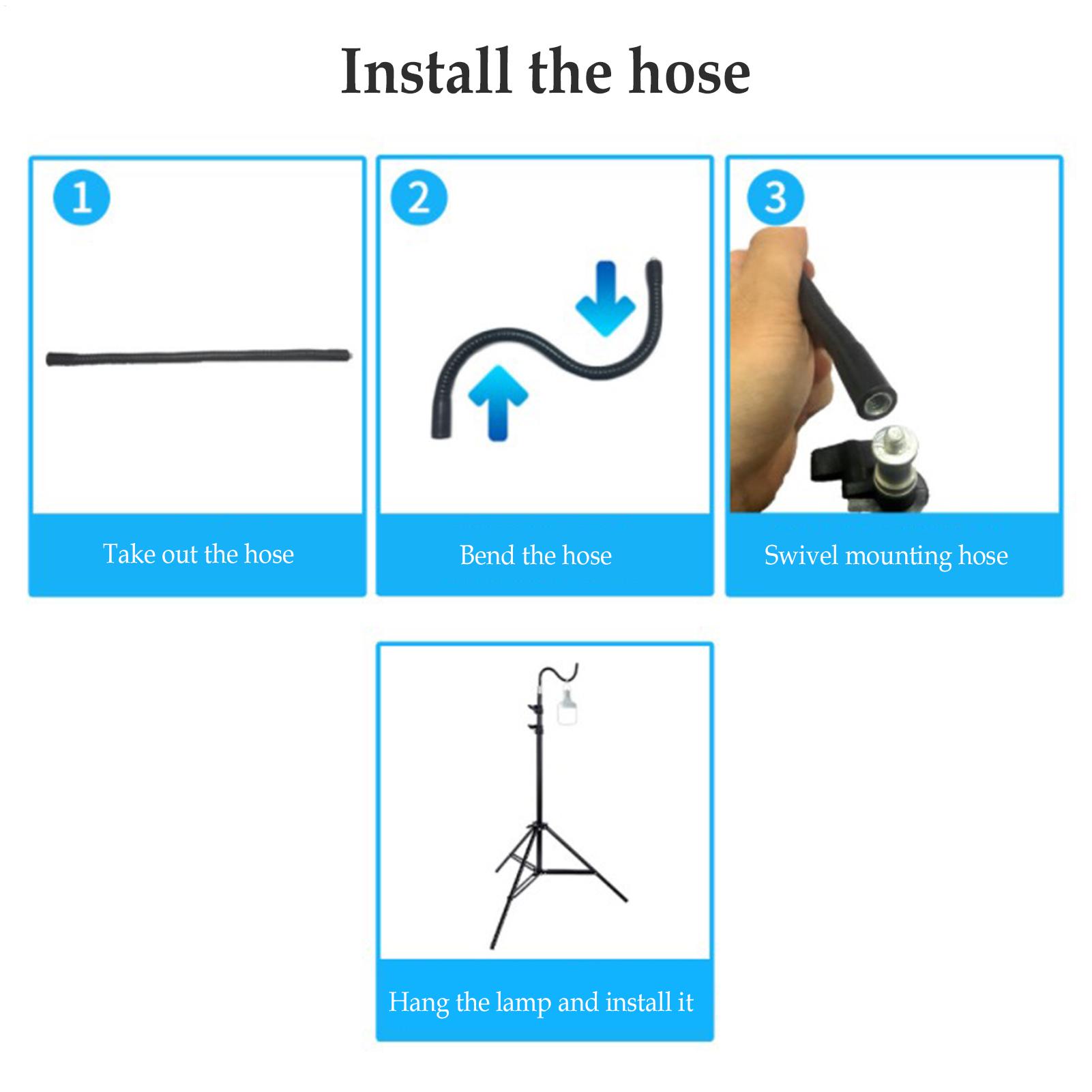 2m Camping light Stand Folding - Floor Lamp Tripod 评论和价格