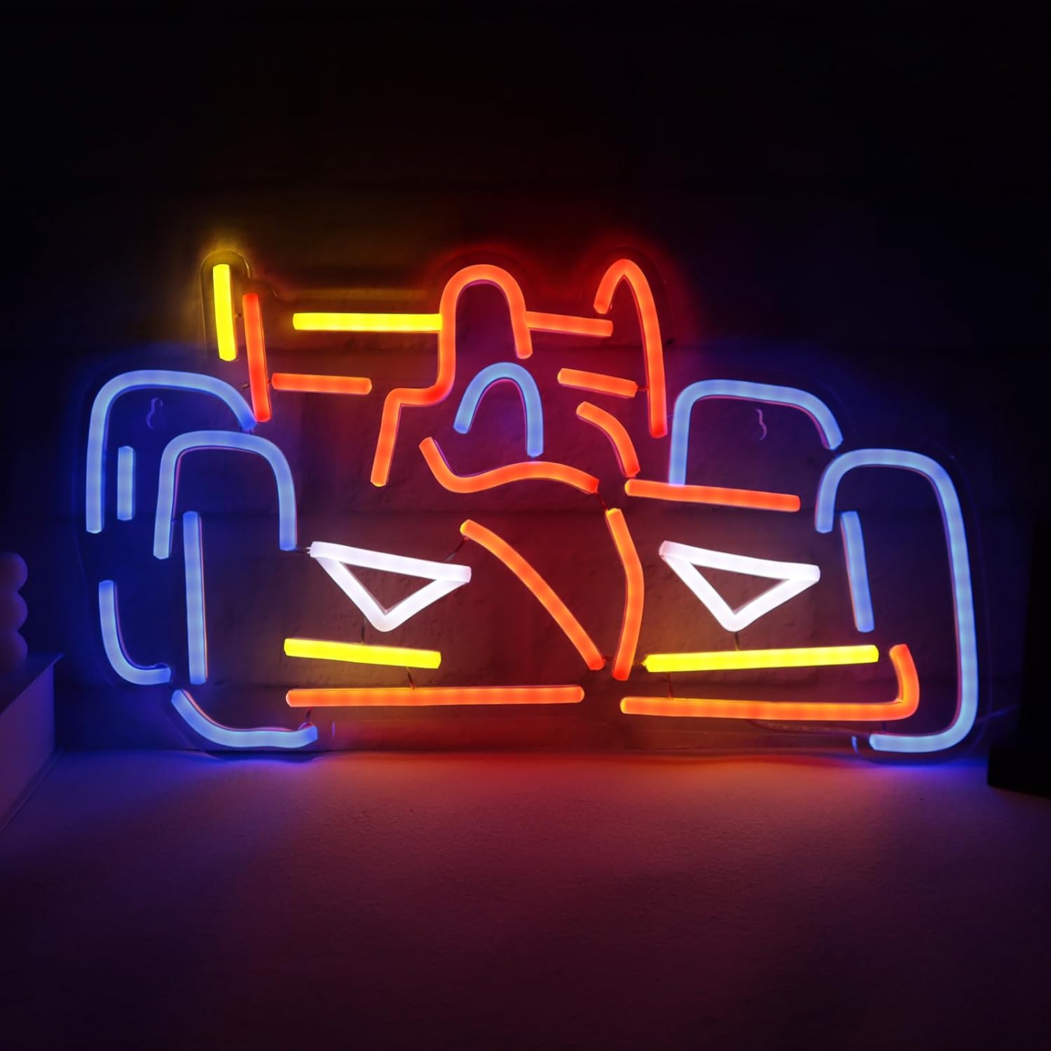 Formula Cars Neon Signs Go Kar - Decor Kart Lighting 评论和价格