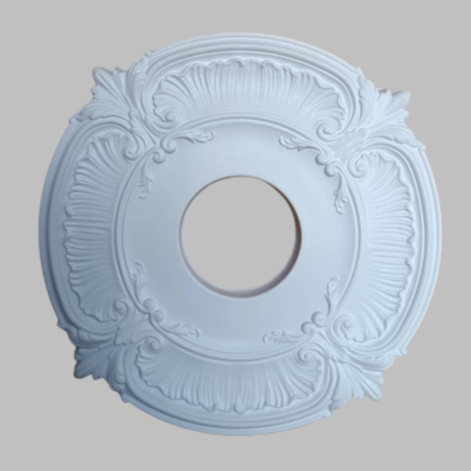 Round PU Ceiling Medallion Fre - Lighting Decoration 评论和价格