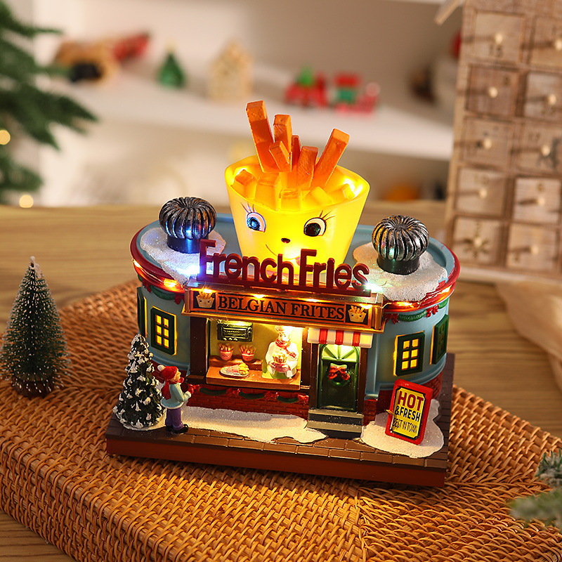 Christmas Light Up Music Box D - Lighting Home Decor Ideas 评论和价格