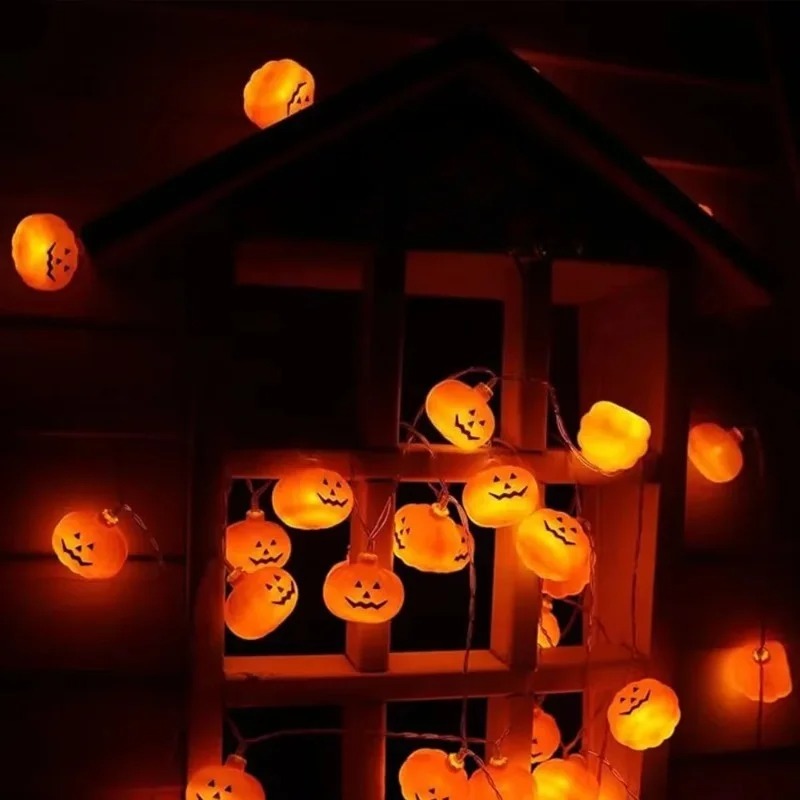 Pumpkin Halloween String Light - String Light Outdoor 评论和价格